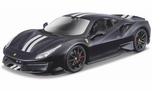 Ferrari 488 Pista, Dark blue/Silver, 2018