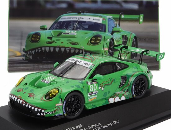  PORSCHE 911 992 GT3 R TEAM AO RACING N 80 IMSA USA GTD CLASS 12h SEBRING 2023