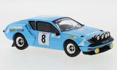 Alpine A310, No.8, Gitanes, Tour de Corse, 1976