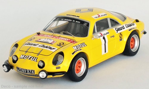 Alpine Renault A110 No.1 Tour de la Reunion