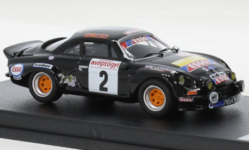 Alpine Renault A110, No.2, Rally du Mont Blanc, 1976