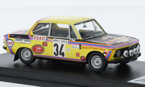 BMW 2002 Ti, Nr.34, Rallye WM, Rallye Monte Carlo, P.Bos/C.Durkaleck, 1975