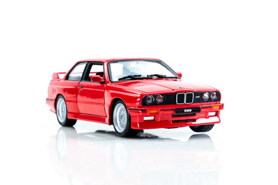 BMW M3 (E30), red, 1988
