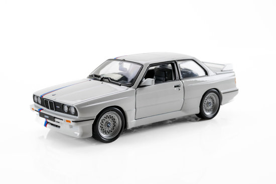 BMW M3 (E30), white, 1988