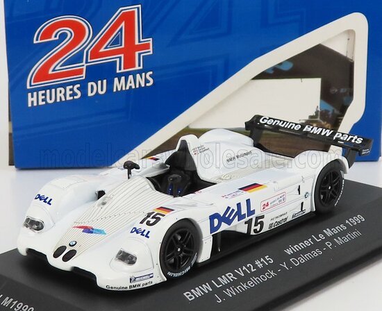 BMW S70 TEAM BMW MOTORSPORT DELL N 15 WINNER 24h LE MANS 1999