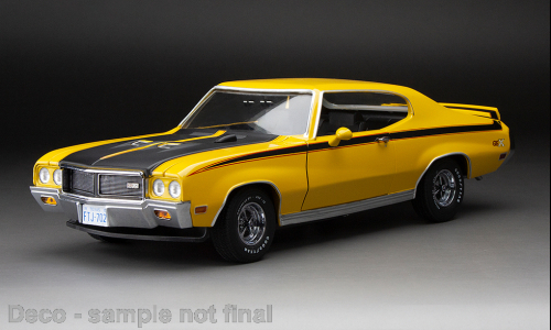 Buick GSX, yellow, 1970