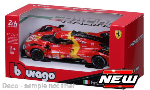 Ferrari 499P, No.51, 24h Le Mans, A.Pier Guidi/J.Calado/A.Giovinazzi, 2023