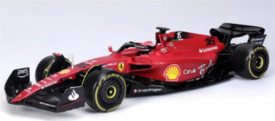 FERRARI - F1-75 SCUDERIA FERRARI N 16 SEASON 2022 CHARLES LECLERC