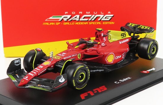 FERRARI - F1-75 SCUDERIA FERRARI N 55 4th MONZA GP ITALY 2022 CARLOS SAINZ