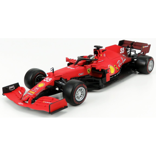 FERRARI - F1 SF21 TEAM SCUDERIA FERRARI MISSION WINNOW N 55 SEASON 2021 CARLOS SAINZ JR.