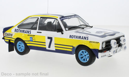 Ford Escort MK II RS 1800, No.7, Rallye Acropolis, 1979 