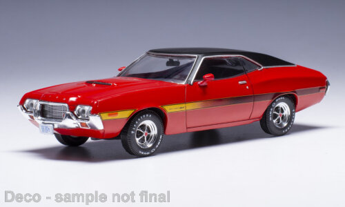 Ford Gran Torino sport, Červené, 1972