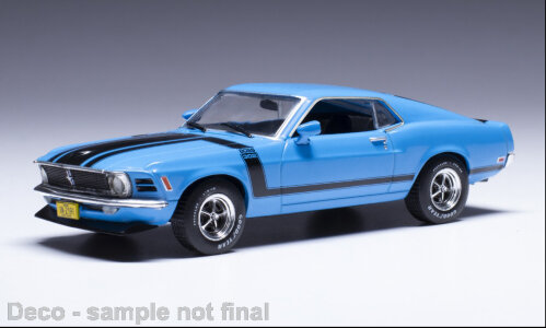 Ford Mustang Boss 302 1970, blau