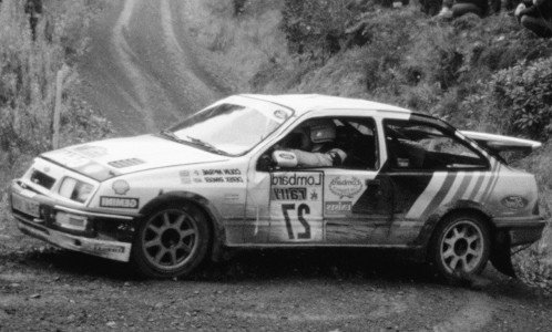 Ford Sierra RS Cosworth, No.27, RAC Rally, C.McRae/D.Ringer, 1989