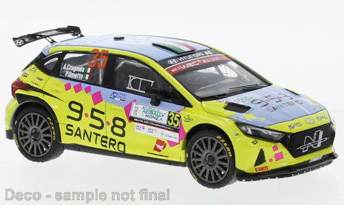 Hyundai i20 N Rally2, No.35, WRC, Rally Monza, 2021 A.Crugnola/P.Ometto