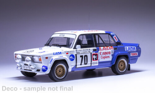 Lada 2105 VFTS, Č.70, 1000 Lakes Rallye, E.Tumalevicius/P.Videika, 1986