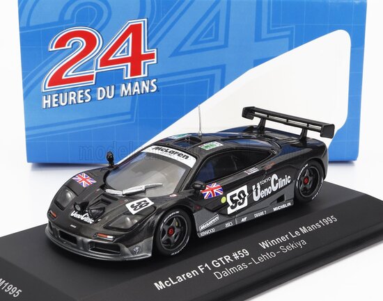 McLAREN F-1 GTR TEAM UENO CLINIC N 59 WINNER 24h LE MANS 1995