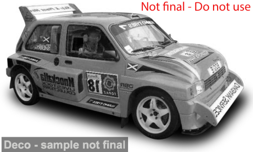 MG Metro 6R4 Donegal International Rally 2010 #18