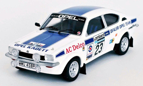 Opel Kadett C GT/E, RHD, No.23, Rallye WM, RAC Rallye, T.Pond/D.Richards, 1975