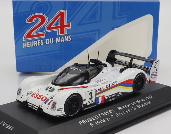 PEUGEOT 905 EVO1B TEAM PEUGEOT TALBOT SPORT N 1 WINNER 24h LE MANS 1993