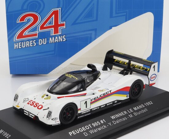 PEUGEOT 905 EVO TEAM PEUGEOT TALBOT SPORT N 1 WINNER 24h LE MANS 1992