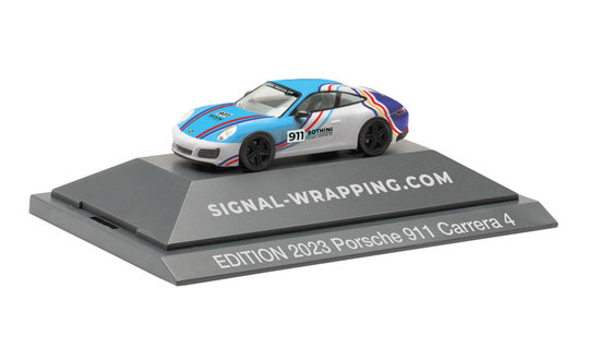 PORSCHE 911 CARRERA 4 "SIGNAL WRAPPING EDITION 2023 / ROTHINI"