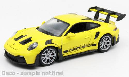 Porsche 911 GT3 RS (992), yellow | Modelsnavigator.com