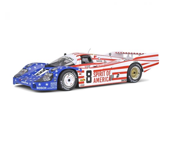 Porsche 956 modrá/červená #8 "Spirt of America"