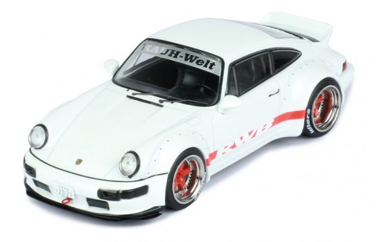 Porsche 964 RWB, weiß / eingerichtet, Rauh-Welt