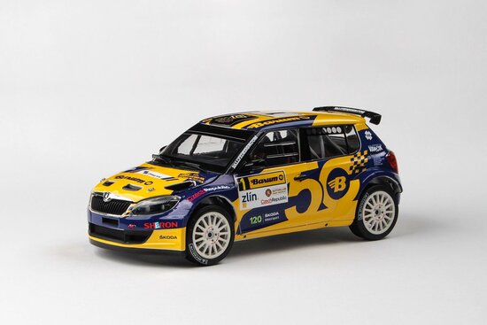 Škoda Fabia II SL S2000 Barum Czech Rally Zlín 2021 50. let