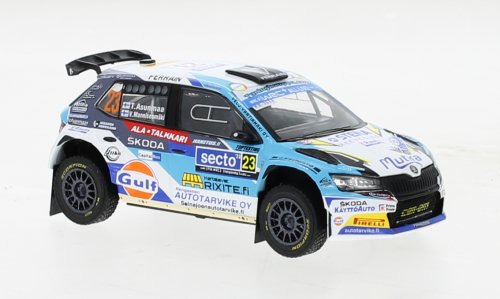 Škoda Fabia Rally2 EVO, No.23, WRC, Rallye Finland 2022