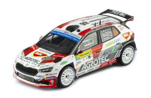 Skoda Fabia Rally2 No. 18 Barum Rally 2023