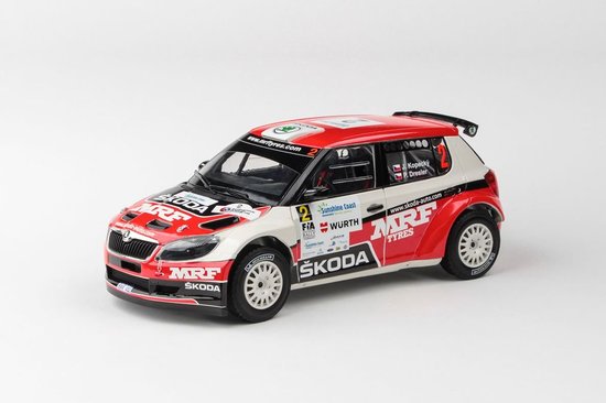Skoda Fabia S2000 International Rally of Queensland 2014, #2  Kopecký Jan a Dresler Pavel
