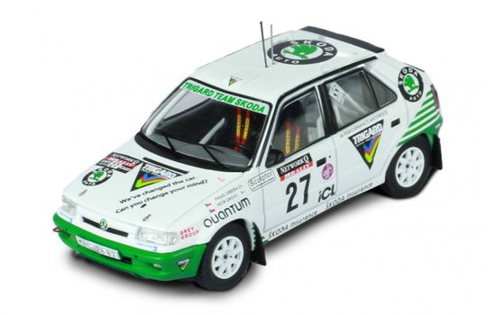 Skoda Felicia Kit Car, No.27, RAC Rally, P.Sibera/P.Gross - 1995