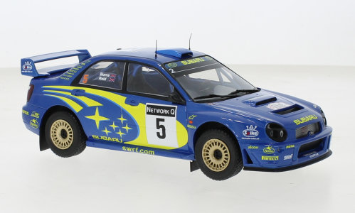 Subaru Impreza S7, No.5, WRC, Rally of Great Britain 2001