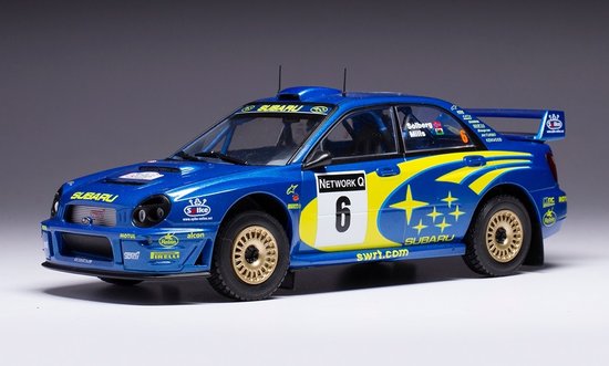 Subaru Impreza S7, No.6, WRC, Rally of Great Britain 2001