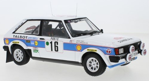 Talbot Sunbeam Lotus, č.16, Rallye Monte-Carlo, G.Frequelin/J.Todt, 1981