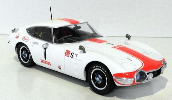 TOYOTA - 2000GT N 1 24h FUJI 1967 - WHITE RED