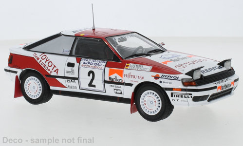 Toyota Celica GT-Four, No.2, Rallye Acropolis, 1990 C.Sainz/L.Moya