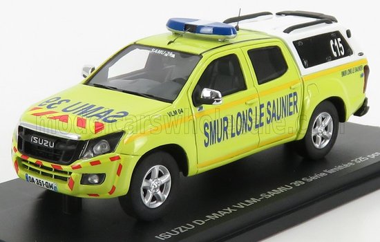 ISUZU - D-max VLM-SAMU 39 ,,SMUR LONS LE SAUNIER" AMBULANCIA 2017 