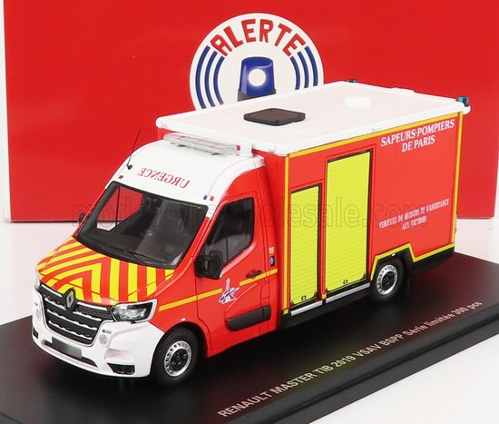RENAULT MASTER VAN VSAV BSPP 2019