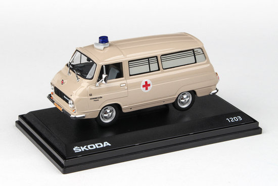 SŠkoda 1203 (1974) - Krankenwagen "Rettungsdienst Prag"