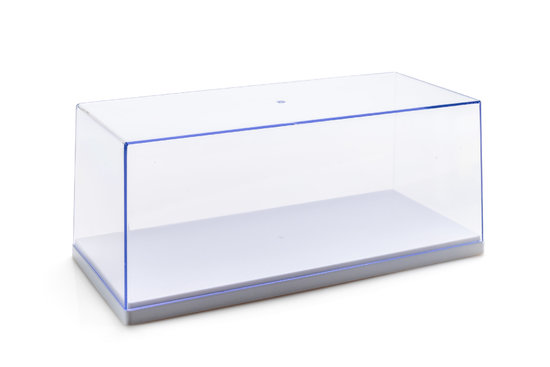 Box PVC pro model 1:24 bílá deska