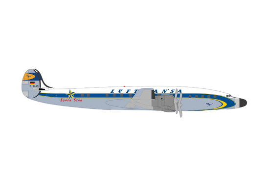  Lockheed L-1649A Super Star Lufthansa – D-ALAN