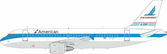 Airbus A319-112 American Airlines Piedmont Airlines