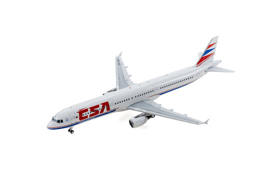 Airbus A321-211 CSA Czech Airlines 1990s Colors