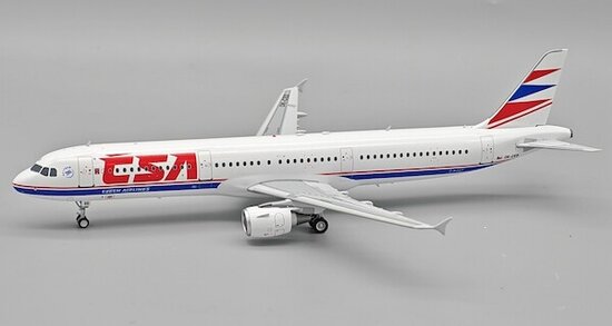 Airbus A321-211 CSA Czech Airlines 1990s Colors