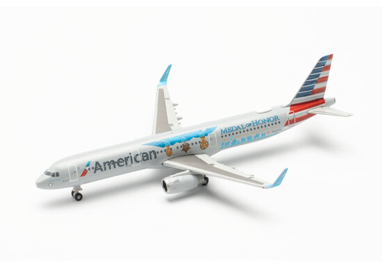 Airbus A321 American Airlines "Medal of Honor"