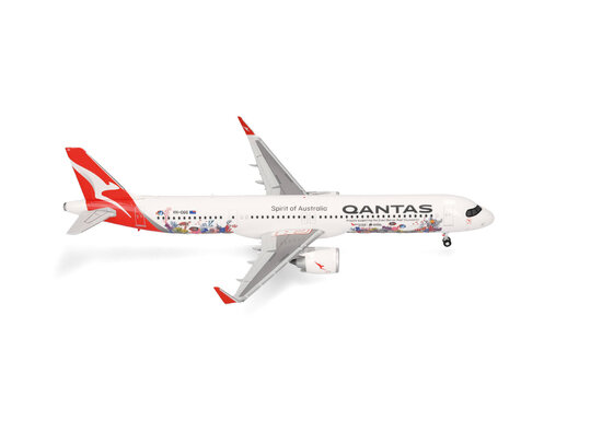 Airbus A321XLR Qantas - Great Barrier Reef livery