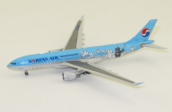 Airbus A330-200 Korean Air "Pyeong Chang 2018"With Antenna